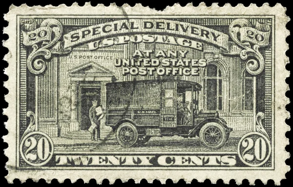 USA - CIRCA 1925 Post Office Truck