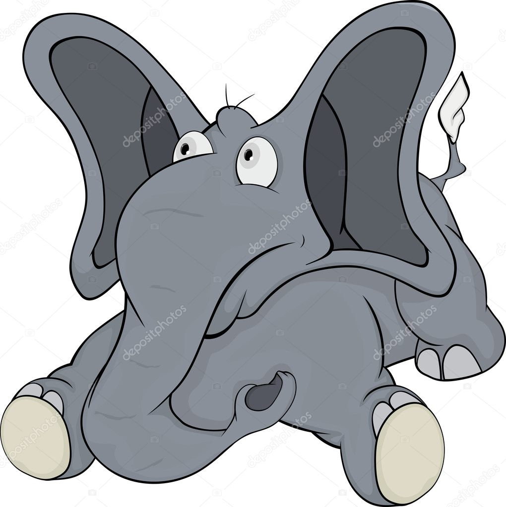 Elephant Ears Cartoon
