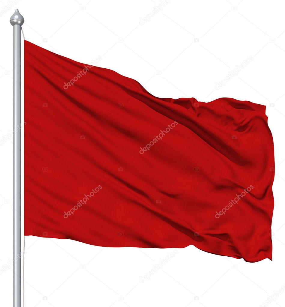 flag in red