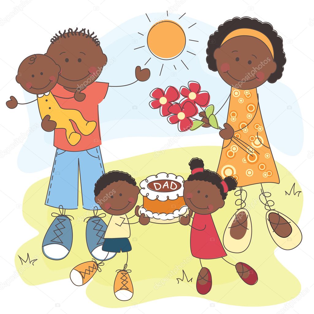 clipart african american family - photo #49