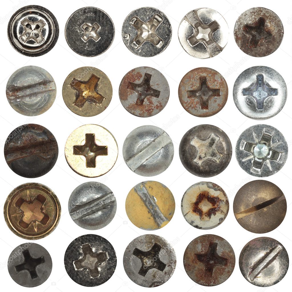 Screws head — Stock Photo © andreyuu 11829422