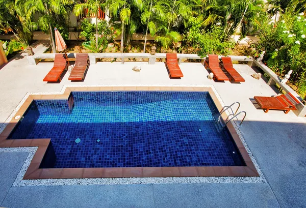 Small resort pool