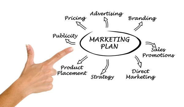 Presentation of marketing strategy — Stock Photo #11783176
