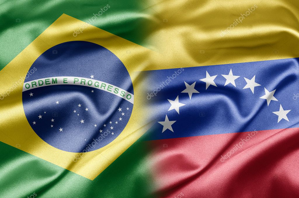Brasil Y Venezuela — Foto Stock © Ruskpp 12338325 0238