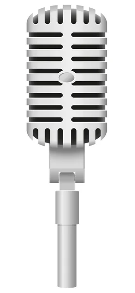 Old Microphone Illustration