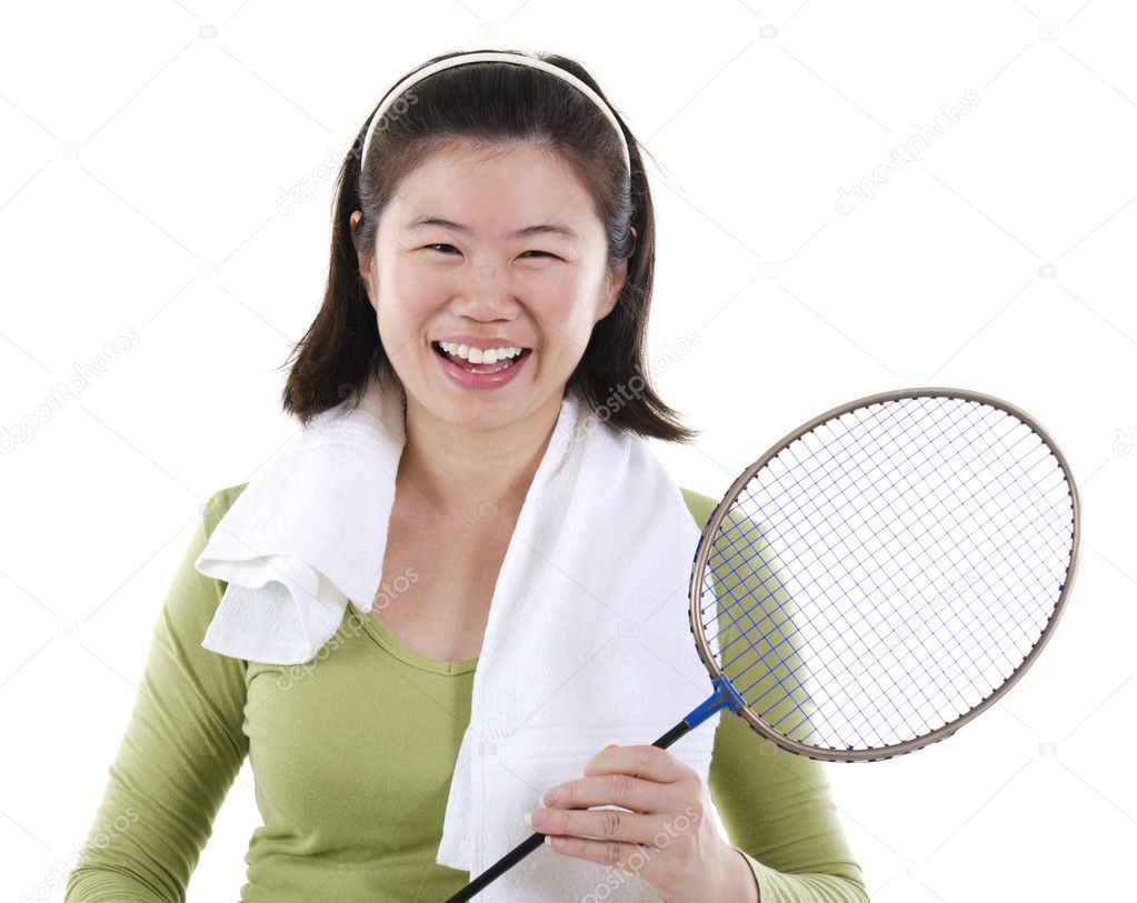 badminton female players