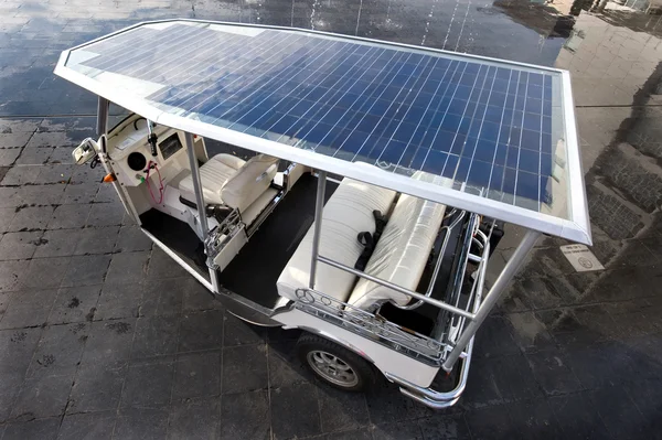 Solar powered tuc tuc