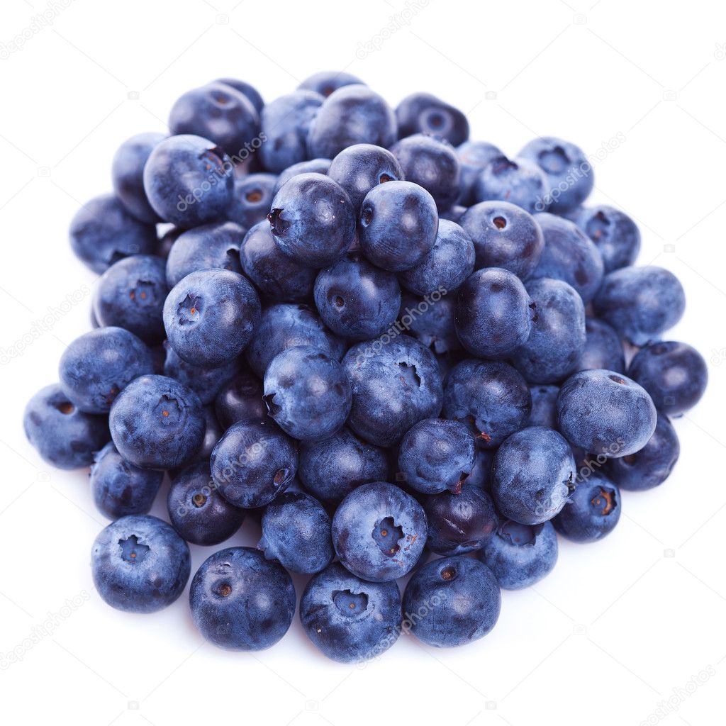 Pile of fresh blueberry fruits — Stock Photo © feedough 12141275