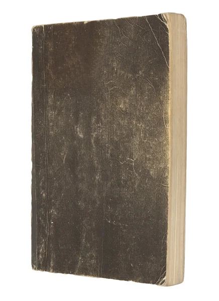 Old book cover is isolated on a white background