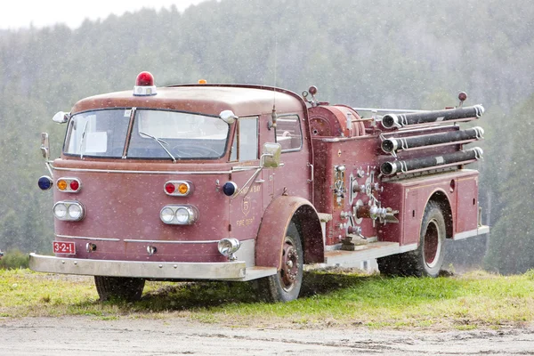 Old fire engine, Vermont, USA