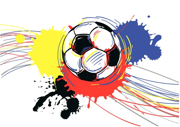 Soccer ball, football. Vector illustration.