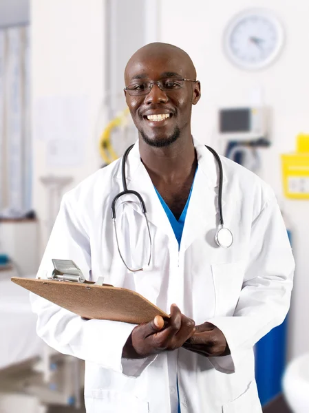 Male african doctor