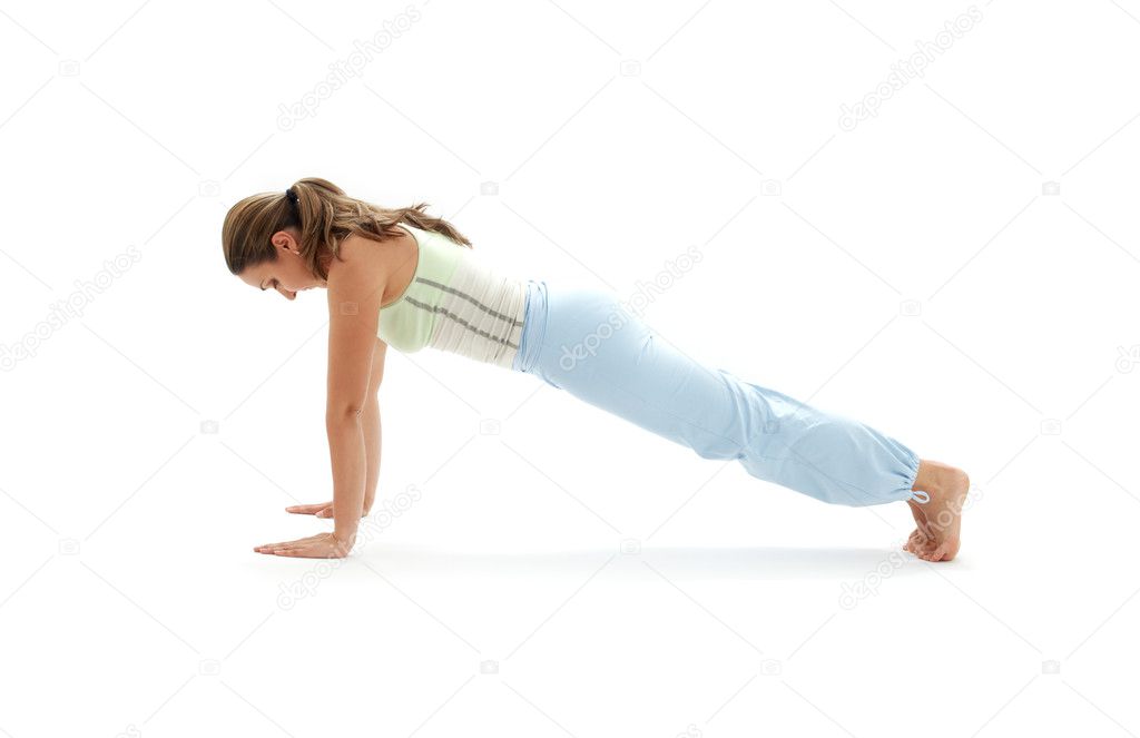 dandasana pose