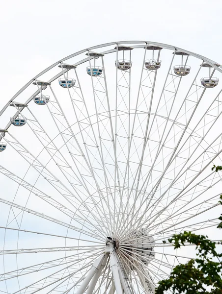 Ferris Wheel isolated on white