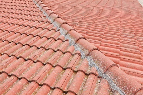 Red-tiled roof