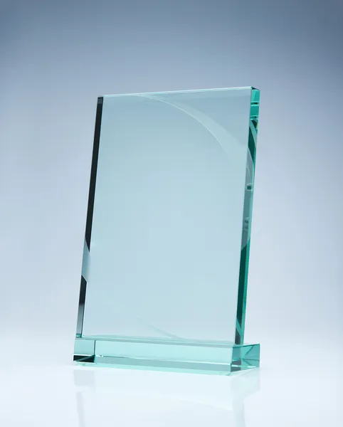 Blank award with copy space