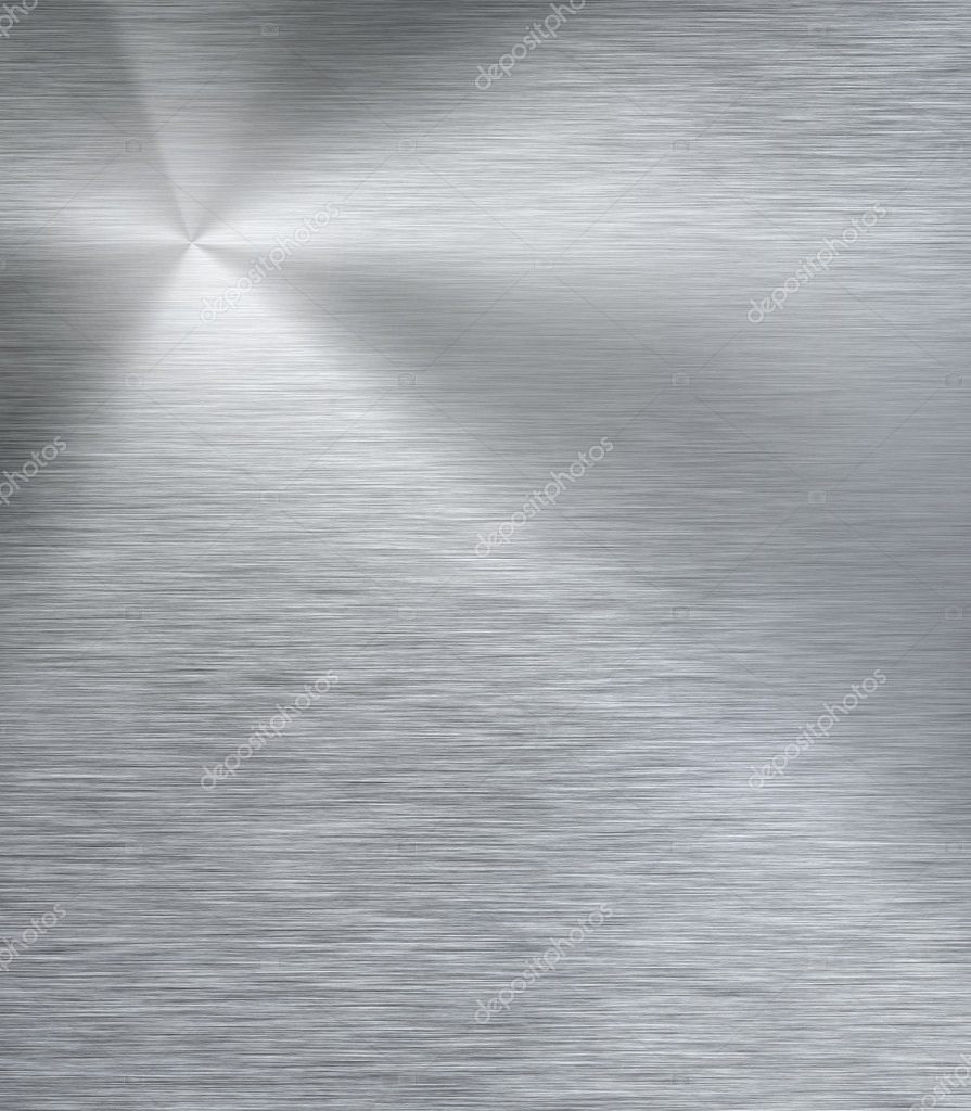 Shiny stainless steel metal background — Stock Image © Les Cunliffe #