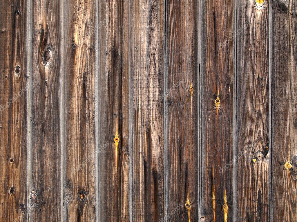 Wooden Plank Fence