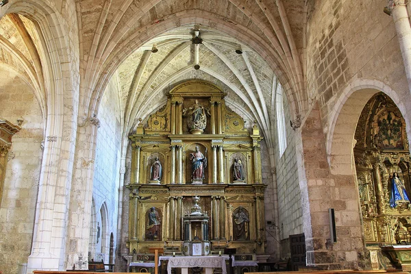 Interior arches of the Collegiate Church of San Cosme in Covarub