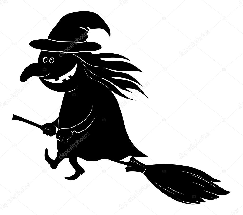 Общие вопросы - Страница 9 Depositphotos_12013415-Witch-flying-on-broom-silhouette
