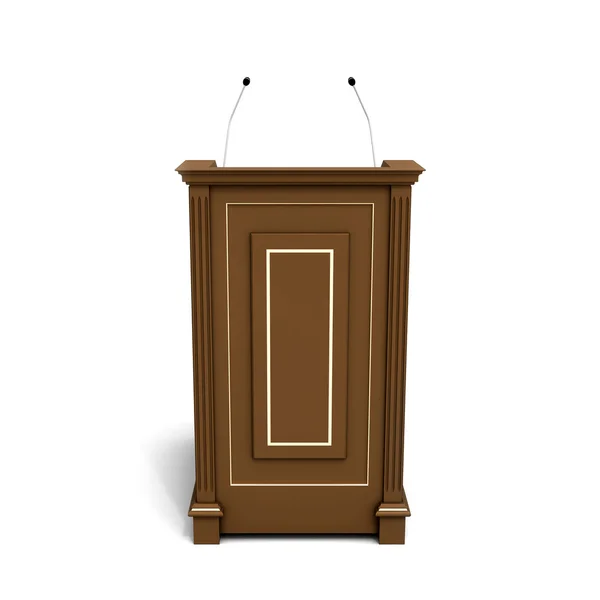 wooden podium plans