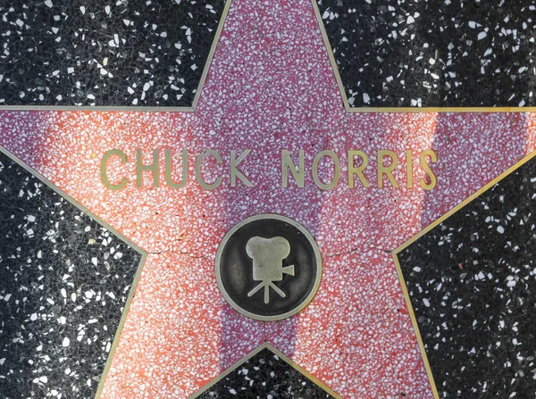 Stars Walk Fame on Chuck Norris Star On Hollywood Walk Of Fame   Stock Photo    Joerg