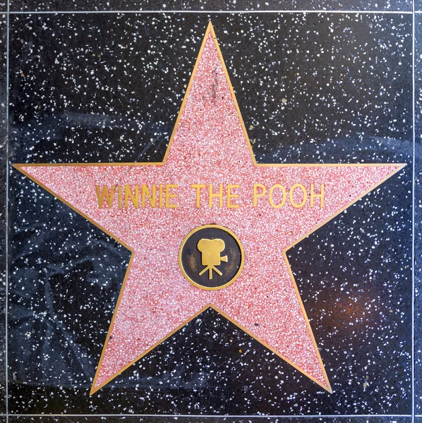 Winnie the Poohs star on Hollywood Walk of Fame