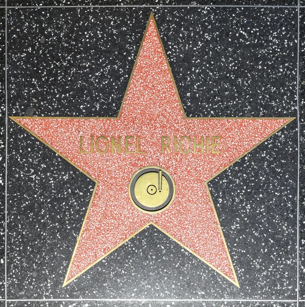 Hollywood Walk Fame on Lionel Richies Star On Hollywood Walk Of Fame   Photographie Joerg