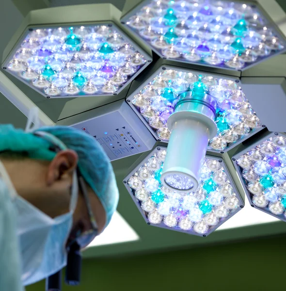 Big lamp in operating room
