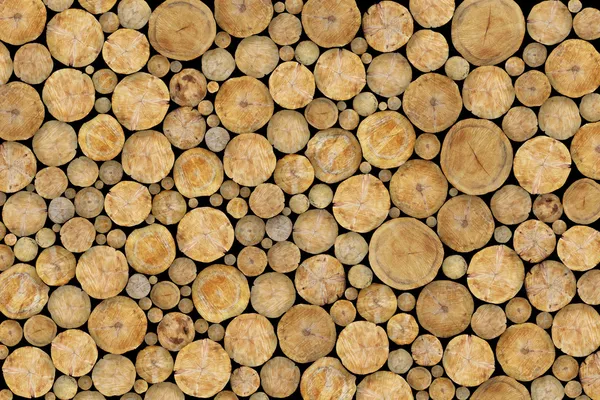Stacked Logs Background