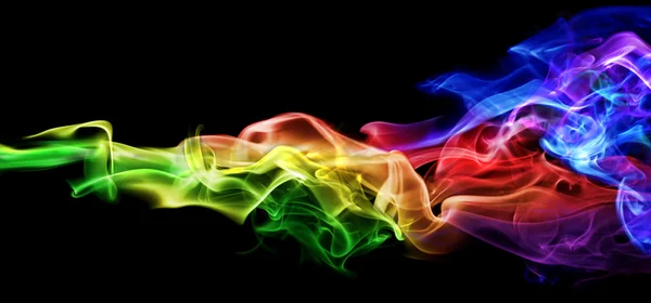 Colorful smoke
