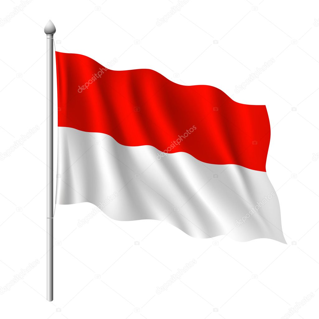 clipart indonesian flag - photo #31