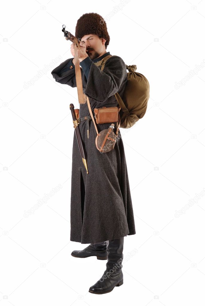 http://static9.depositphotos.com/1190336/1077/i/950/depositphotos_10772633-Man-in-vintage-costume-of-Russian-Cossack-points-a-rifle..jpg