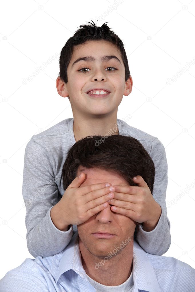 Child Covering Eyes