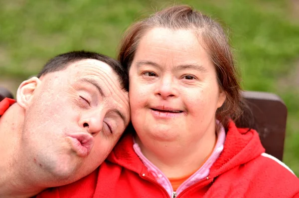 Down syndrome love couple