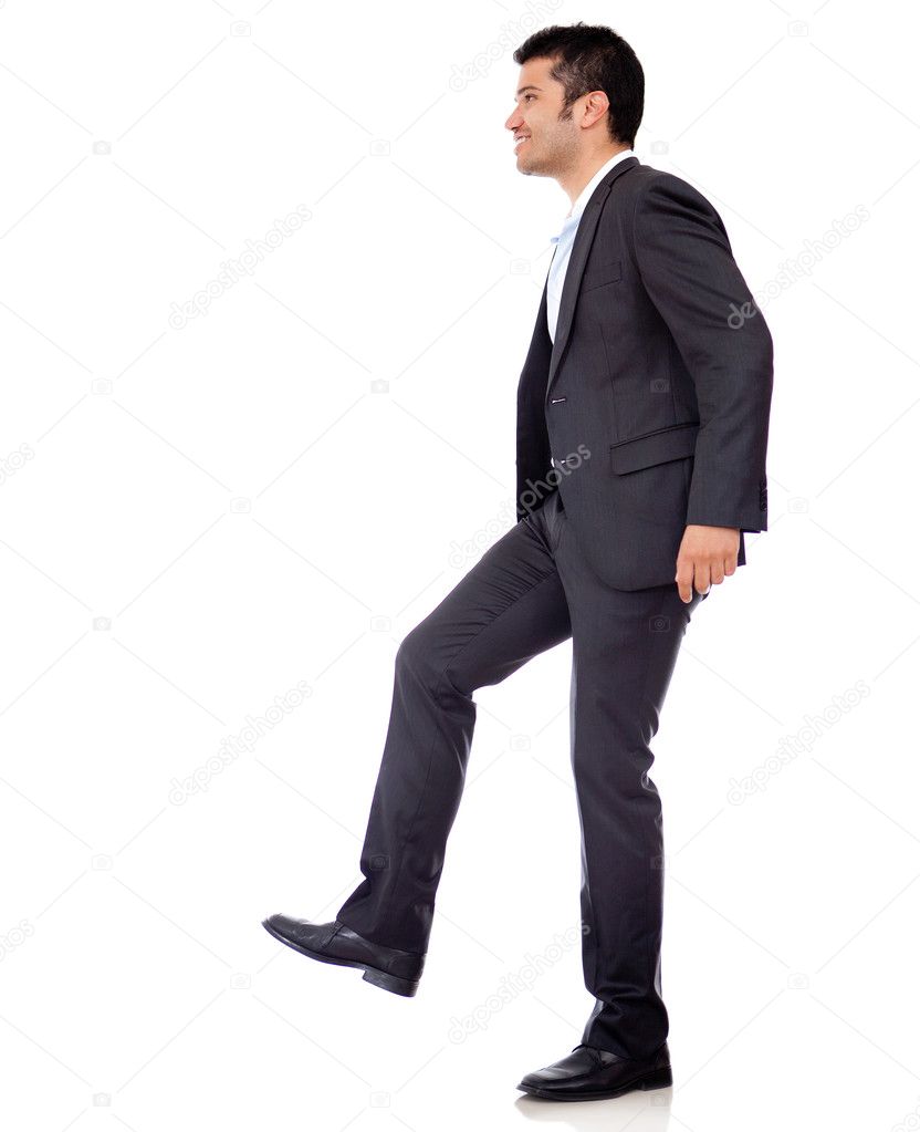 Businessman Climbing
