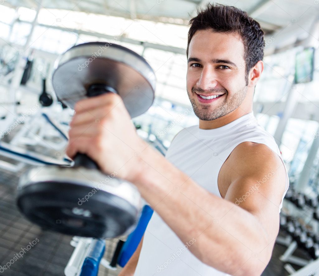 Man In Gym