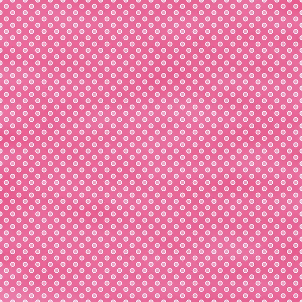 Bright Pink Polka Dot Seamless Background