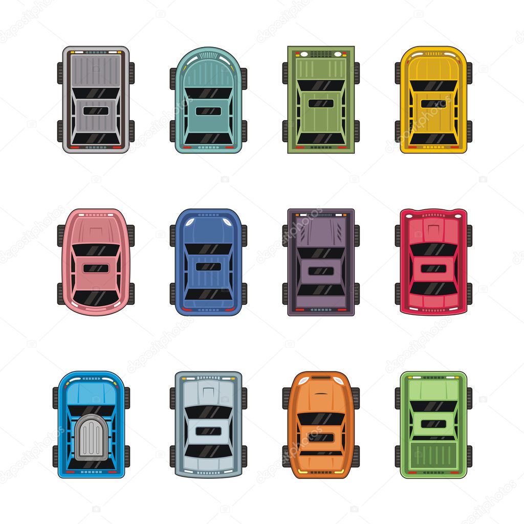 different automobiles