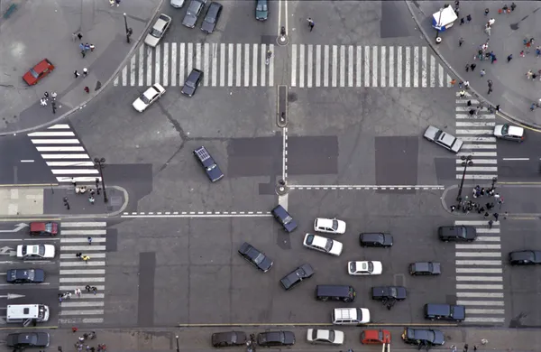 Road Intersection in Paris