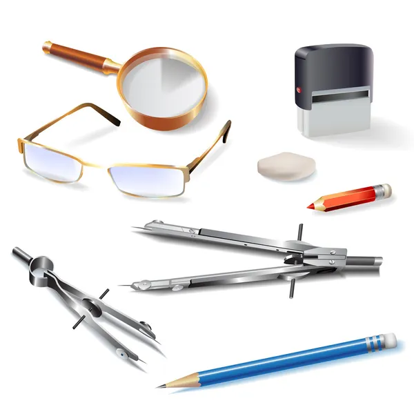 Architectural Design Software on Set Of Architectural Drawing Tools   Stock Vector    Alexander Tkach