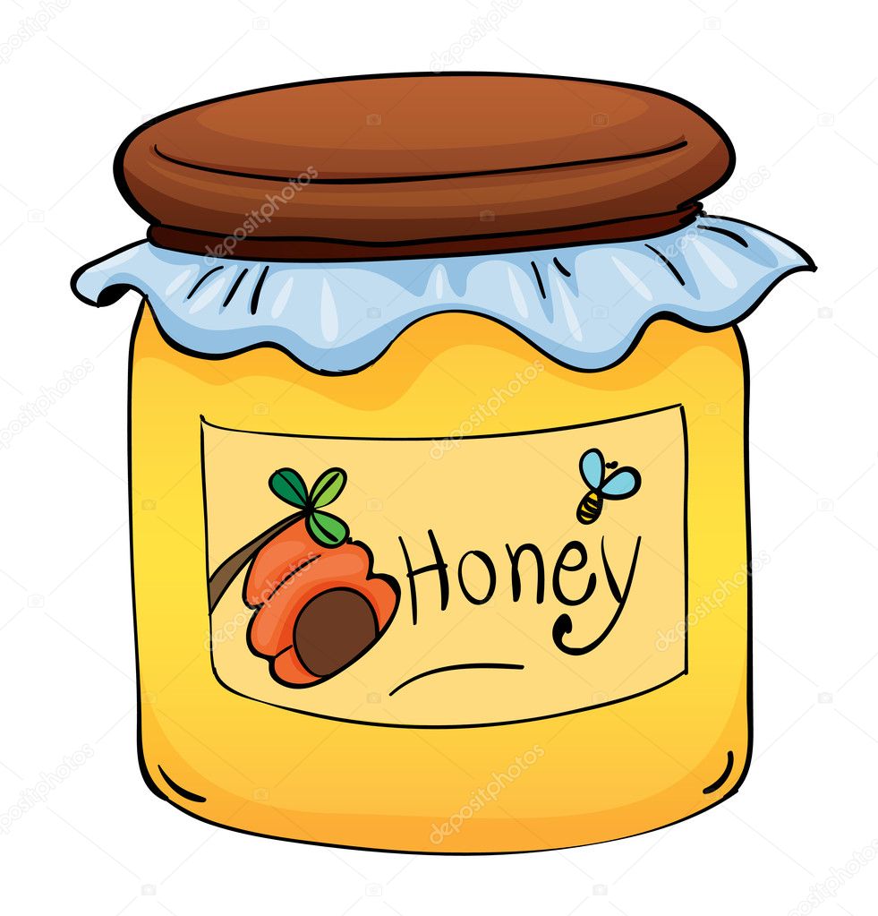 clipart honey jar - photo #7