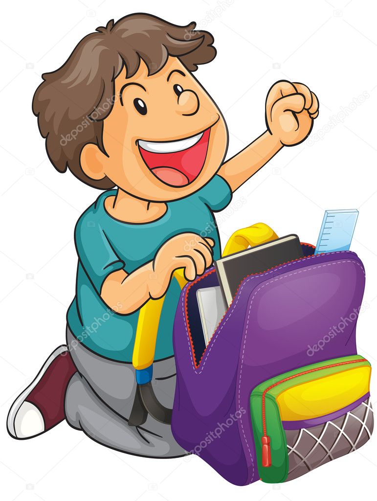 clipart of school bag - photo #42