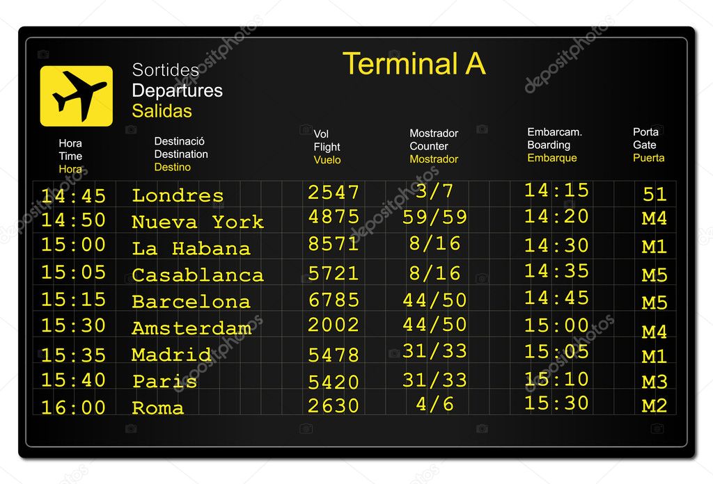 HORARIO LLEGADAS VUELOS horario llegadas vuelos: