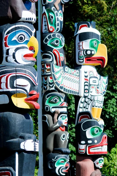 Stanley Park, Totem Poles - Vancouver, Canada