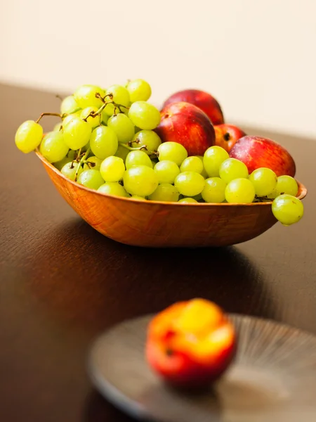 Colorful fruits in bowl
