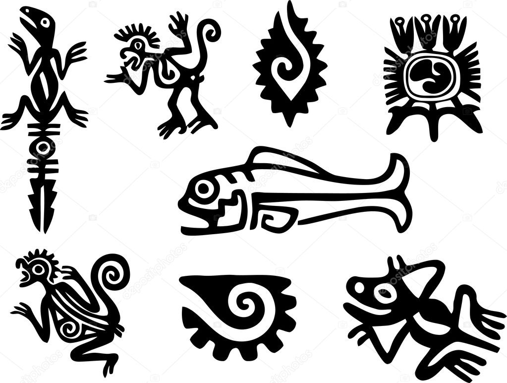 mexican and maya glyph stock vector 169 morrmota 11037334 mexican and maya glyph stock vector 169 morrmota 11037334
