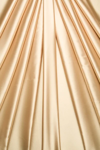 Golden satin curtain pattern