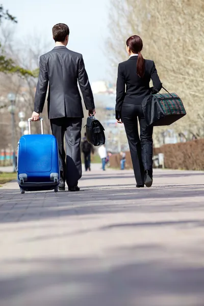 Travelling business partners