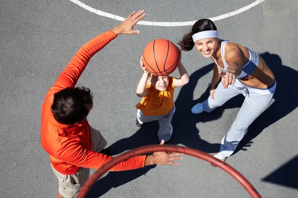 Right in the hoop — Stock Photo #12503099